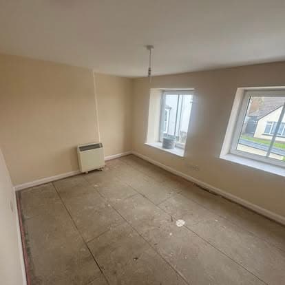 Full property redecoration — interior repainted ready for market